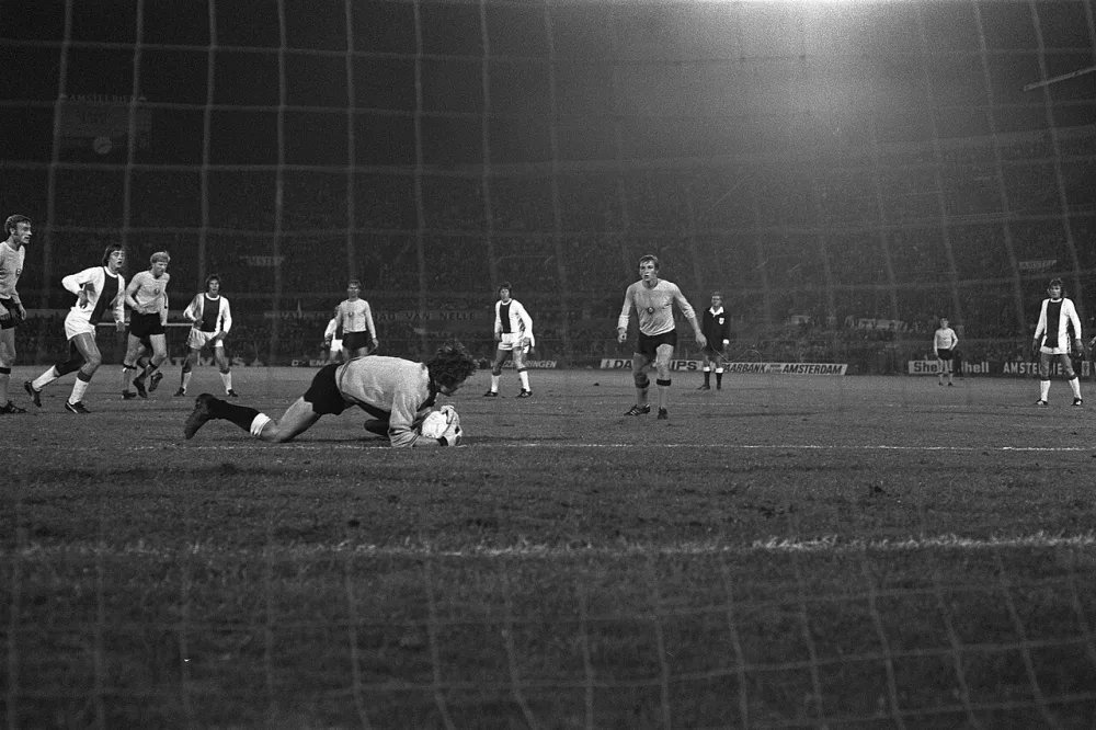 Feyenoord tegen Olympiakos 8-0, Europa Cup I. Foto: Bert Verhoeff / Anefo, Nationaal Archief (CC0).