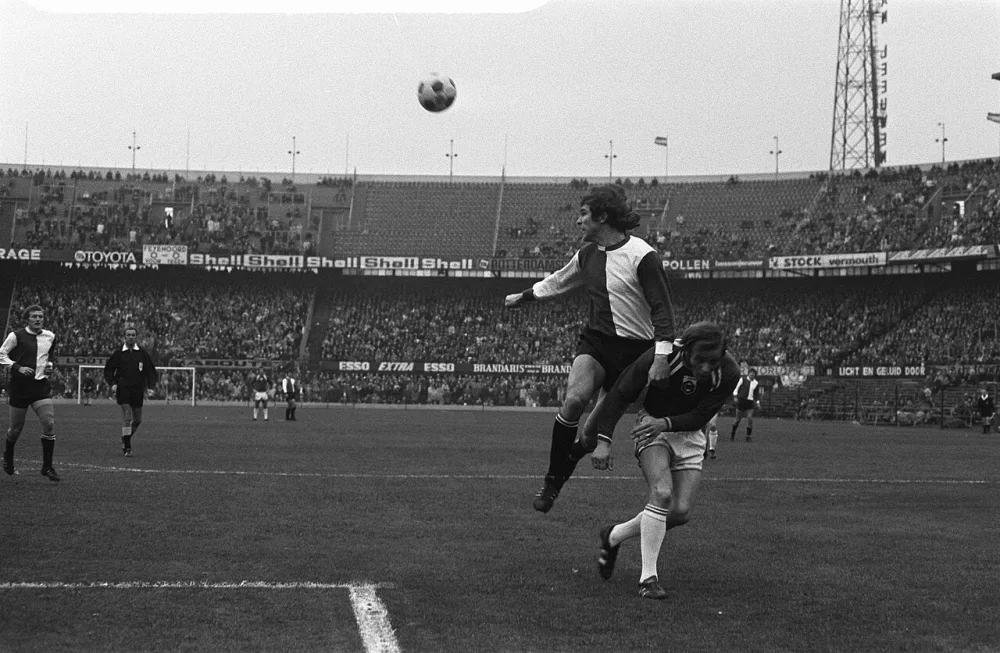 Feyenoord tegen Groningen 4-2. Foto: Rob Mieremet / Anefo, Nationaal Archief (CC0).
