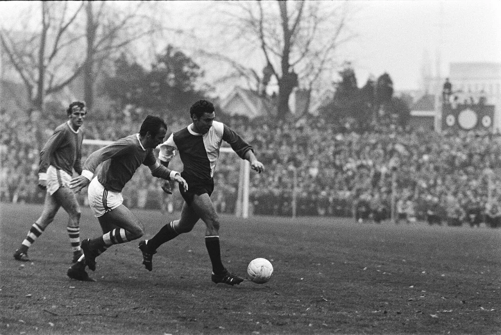 PSV tegen Feijenoord. Foto: Eric Koch / Anefo, Nationaal Archief (CC0).