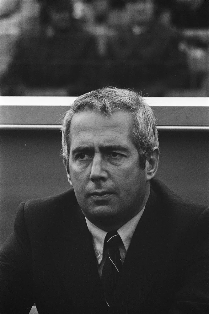 F.C. Den Haag trainer E. Teunissen. Foto: Rob Mieremet / Anefo, Nationaal Archief (CC0).