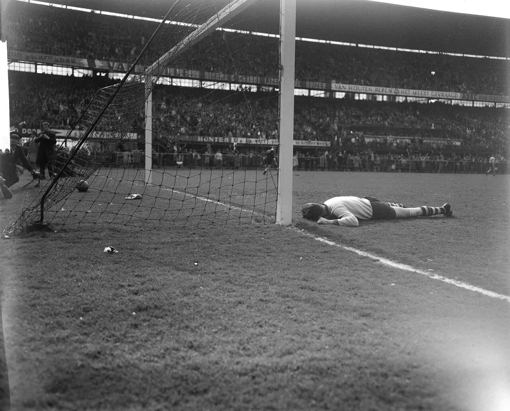 Feyenoord tegen PSV 1-1 spelmoment. Foto: Eric Koch / Anefo, Nationaal Archief (CC0).