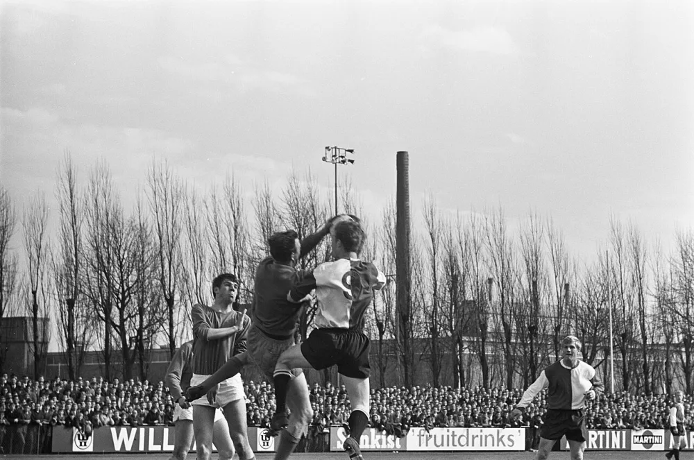 RBC tegen Feijenoord 2-2. Spelmomenten. Foto: Jac. de Nijs / Anefo, Nationaal Archief (CC0).