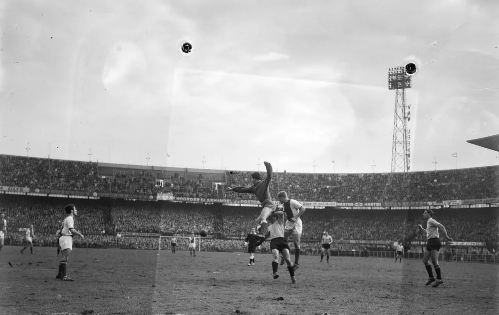 Feyenoord tegen Ajax 1-2. Foto: Eric Koch / Anefo, Nationaal Archief (CC0).