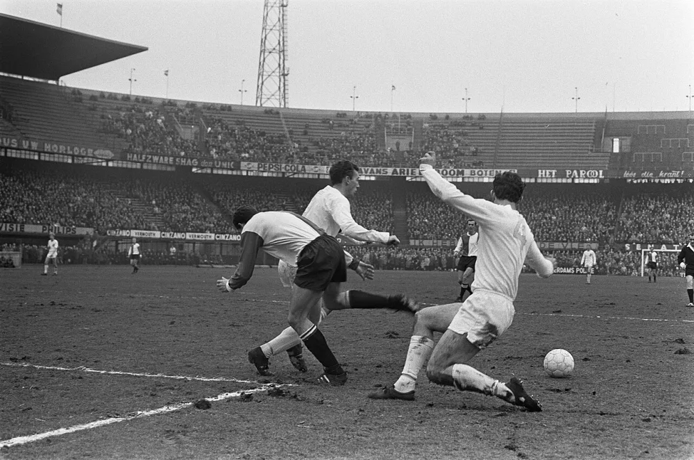 Feyenoord tegen Telstar 2-0. Spelmomenten. Foto: Ron Kroon / Anefo, Nationaal Archief (CC0).