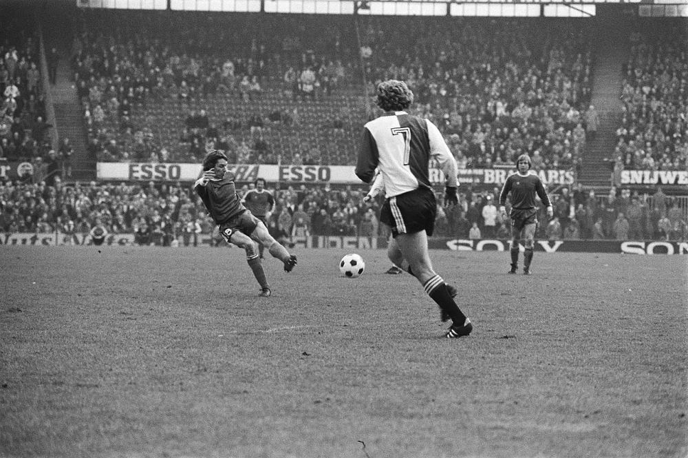 Feyenoord tegen FC Twente 0-2, spelmomenten. Foto: Bert Verhoeff / Anefo, Nationaal Archief (CC0).