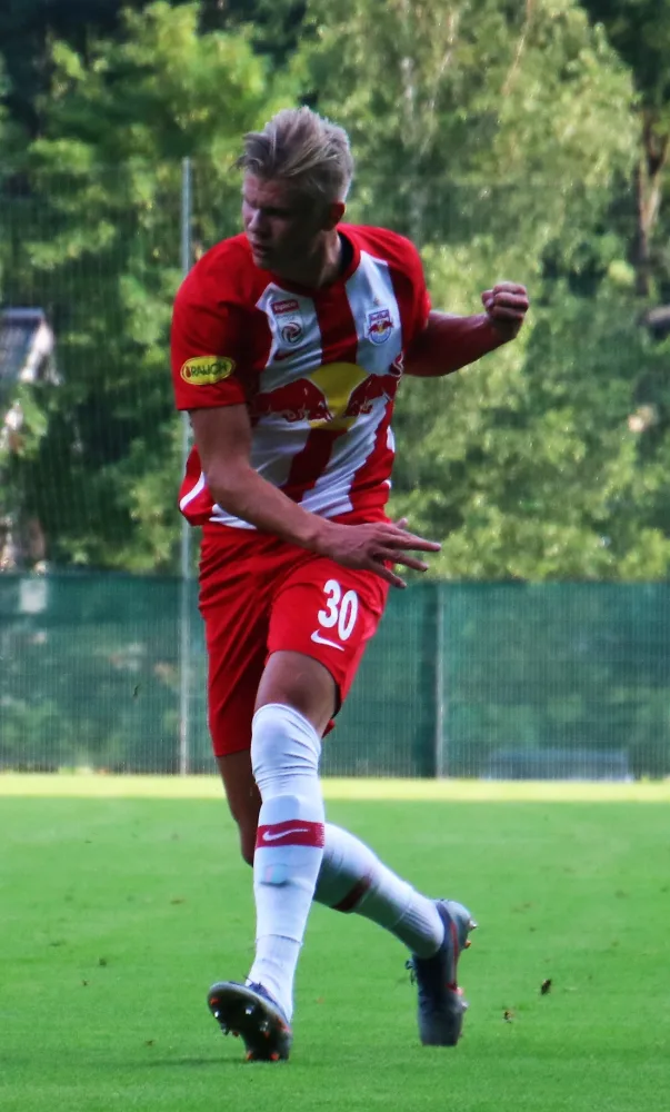 Oefenwedstrijd tegen Red Bull Salzburg in Leogang, 12 juli 2019. Foto: Werner100359 via Wikimedia Commons, CC BY-SA 4.0.