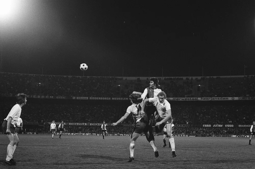 Feyenoord tegen FC Amsterdam 5-0; spelmomenten. Foto: Rob Mieremet / Anefo, Nationaal Archief (CC0).