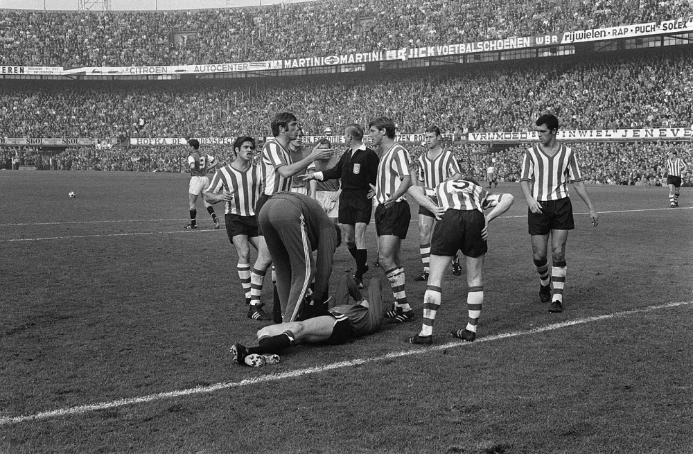 Feyenoord tegen Sparta 1-1. Foto: Eric Koch / Anefo, Nationaal Archief (CC0).