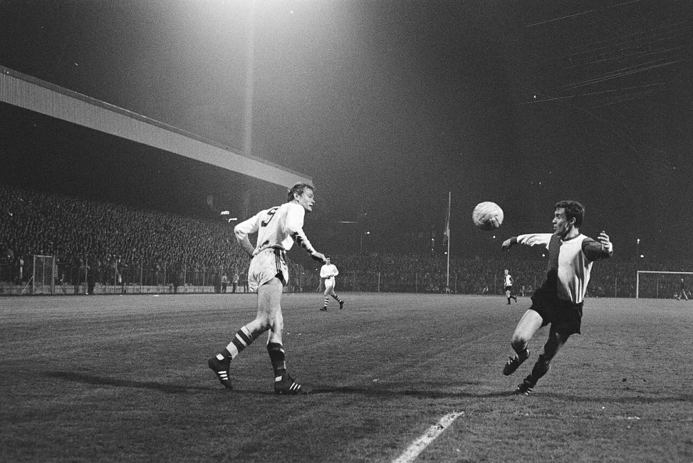PSV tegen Feijenoord 2-3. Foto: Bert Verhoeff / Anefo, Nationaal Archief (CC0).