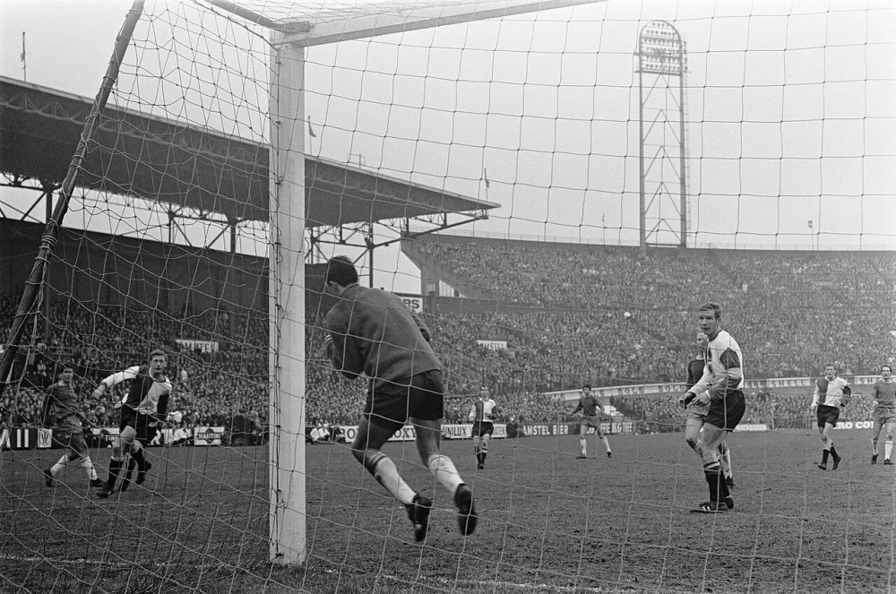 Ajax tegen Feyenoord 1-0. Spelmomenten. Foto: Eric Koch / Anefo, Nationaal Archief (CC0).