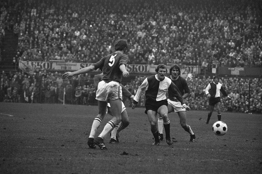 Feyenoord tegen Sparta 2-0. Foto: Bert Verhoeff / Anefo, Nationaal Archief (CC0).