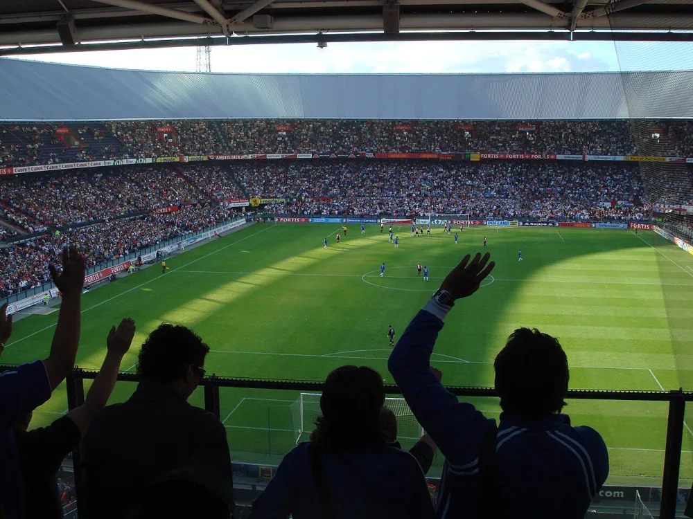 Feyenoord – Chelsea (0-1), vriendschappelijke wedstrijd in De Kuip. Foto: PabloEvans via Wikimedia Commons, CC BY 2.0.