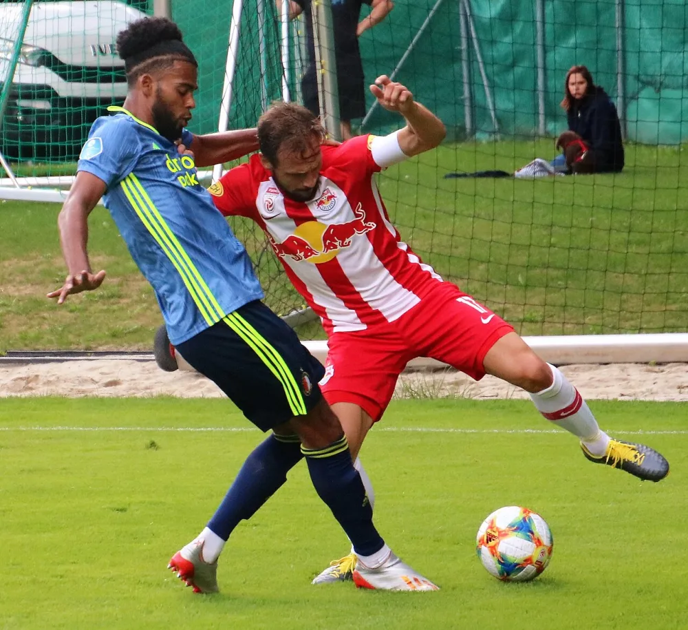Oefenwedstrijd tegen Red Bull Salzburg in Leogang, 12 juli 2019. Foto: Werner100359 via Wikimedia Commons, CC BY-SA 4.0.