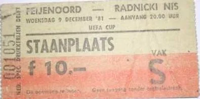 Feyenoord – Radnicki Nis · 1–0