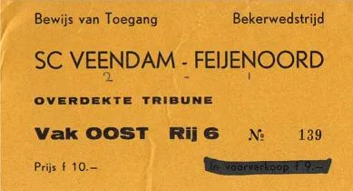 Veendam – Feyenoord · 2–1