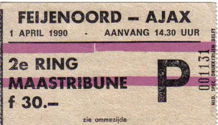 Feyenoord – AFC Ajax · 0–1