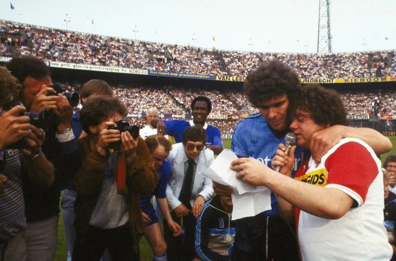 Nederlands WK elftal 1974 – Feyenoord · 2–2