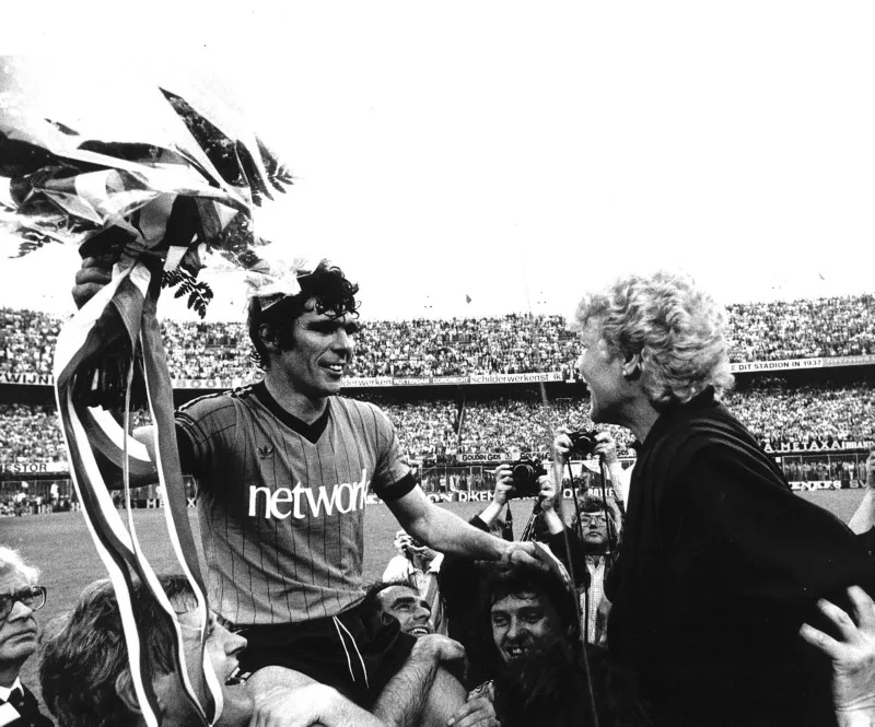 Nederlands WK elftal 1974 – Feyenoord · 2–2