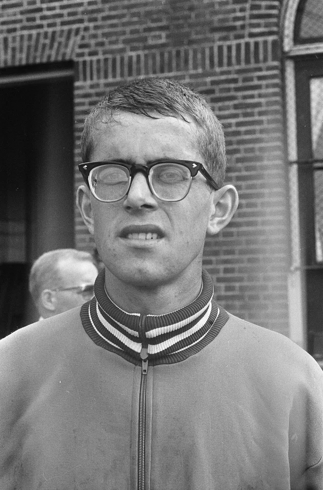 Rob Theuns, erediviesie speler bij de Rotterdamse voetbalclub Feyenoord. Foto: Eric Koch / Anefo, Nationaal Archief (CC0).