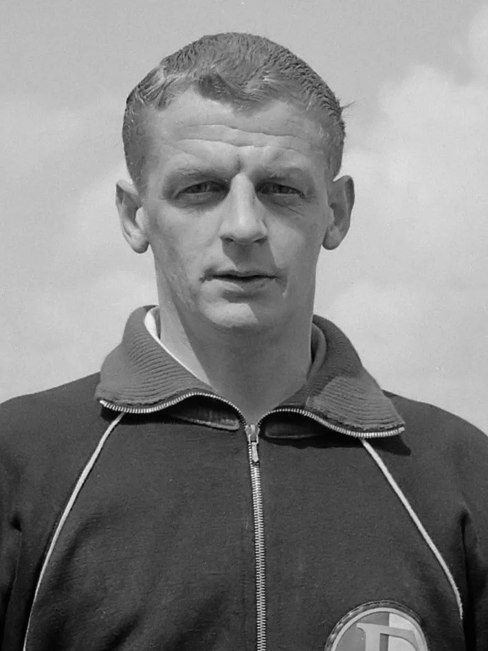 Jo Walhout, 1961. Foto: Henk Lindeboom / Anefo, Nationaal Archief (CC BY-SA 3.0 nl).