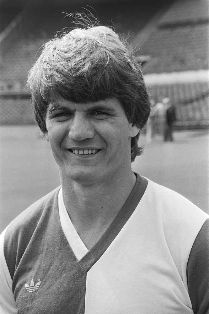Persdag Feijenoord; Wim van Til , kop. Foto: Hans van Dijk / Anefo, Nationaal Archief (CC0).